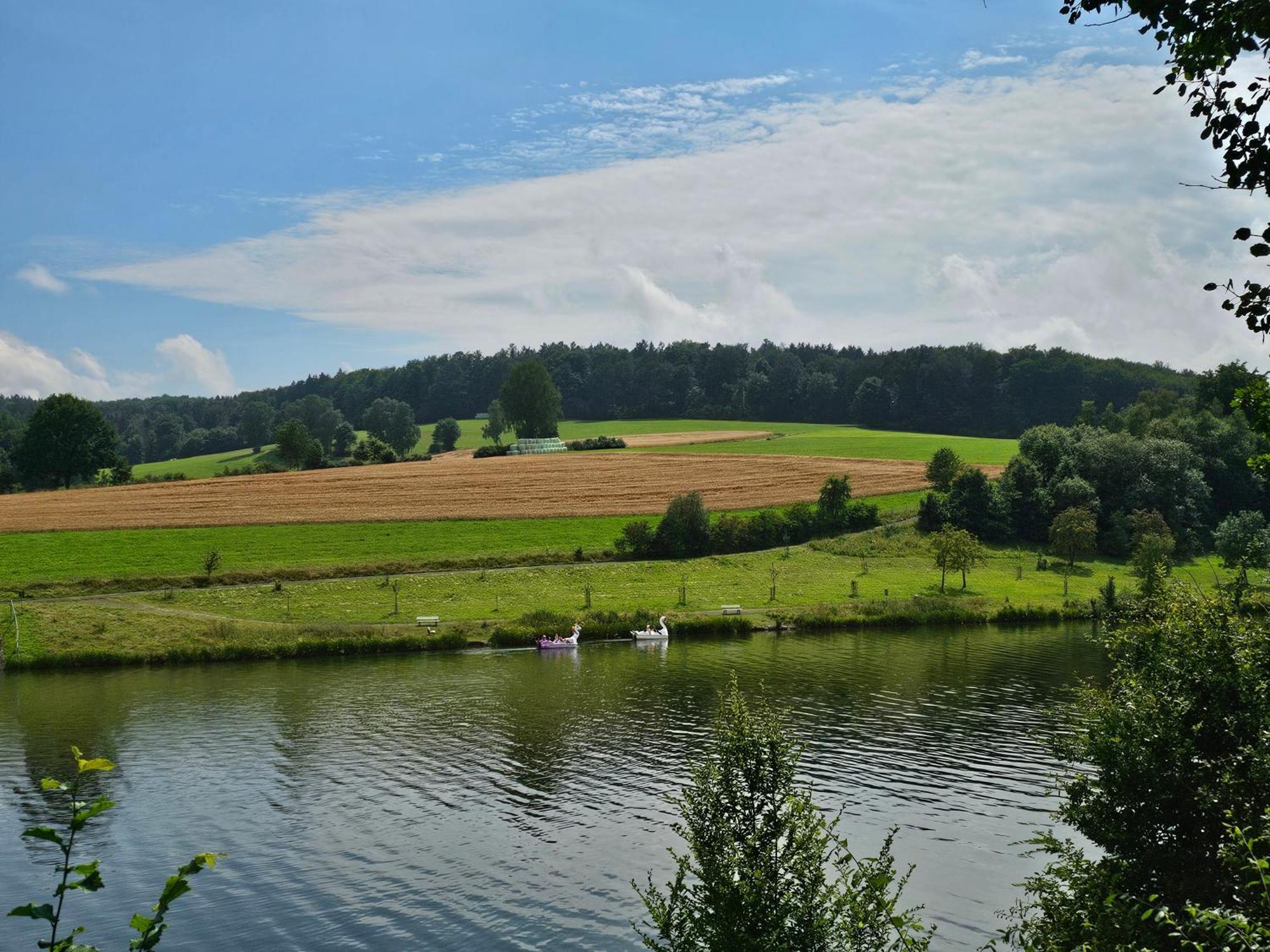 Ferienhaus "Schmetterling" Am See Im Bergland Kirchheim  Extérieur photo